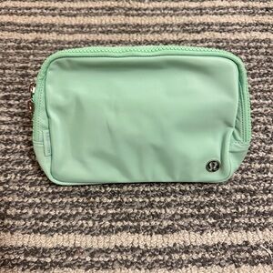 lululemon athletica Light Green Cosmetic Bag